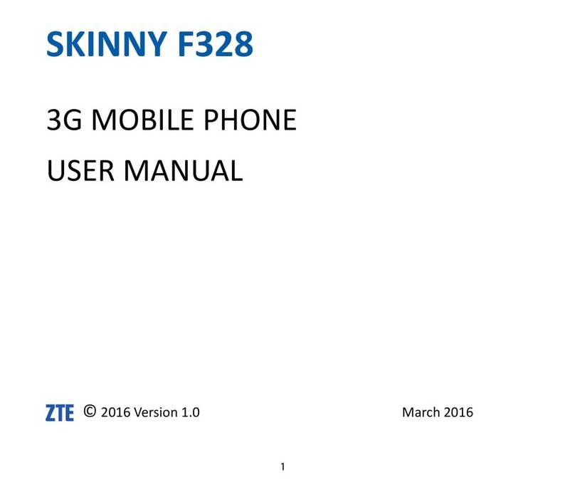 Zte SKINNY F328 User manual
