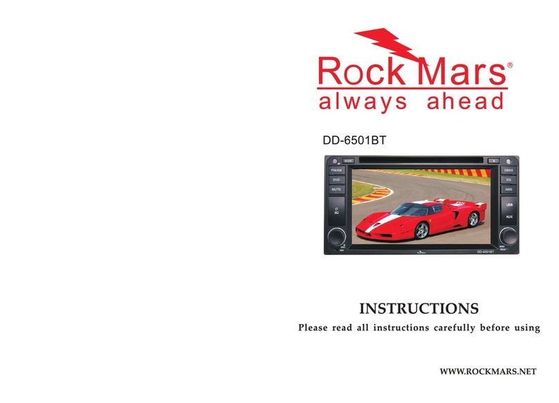Rock Mars DD-6501BT instructions
