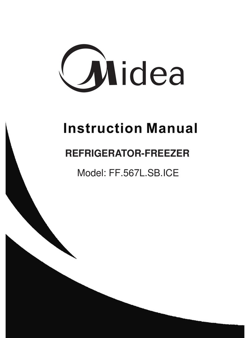 Midea FF.567L.SB.ICE User manual