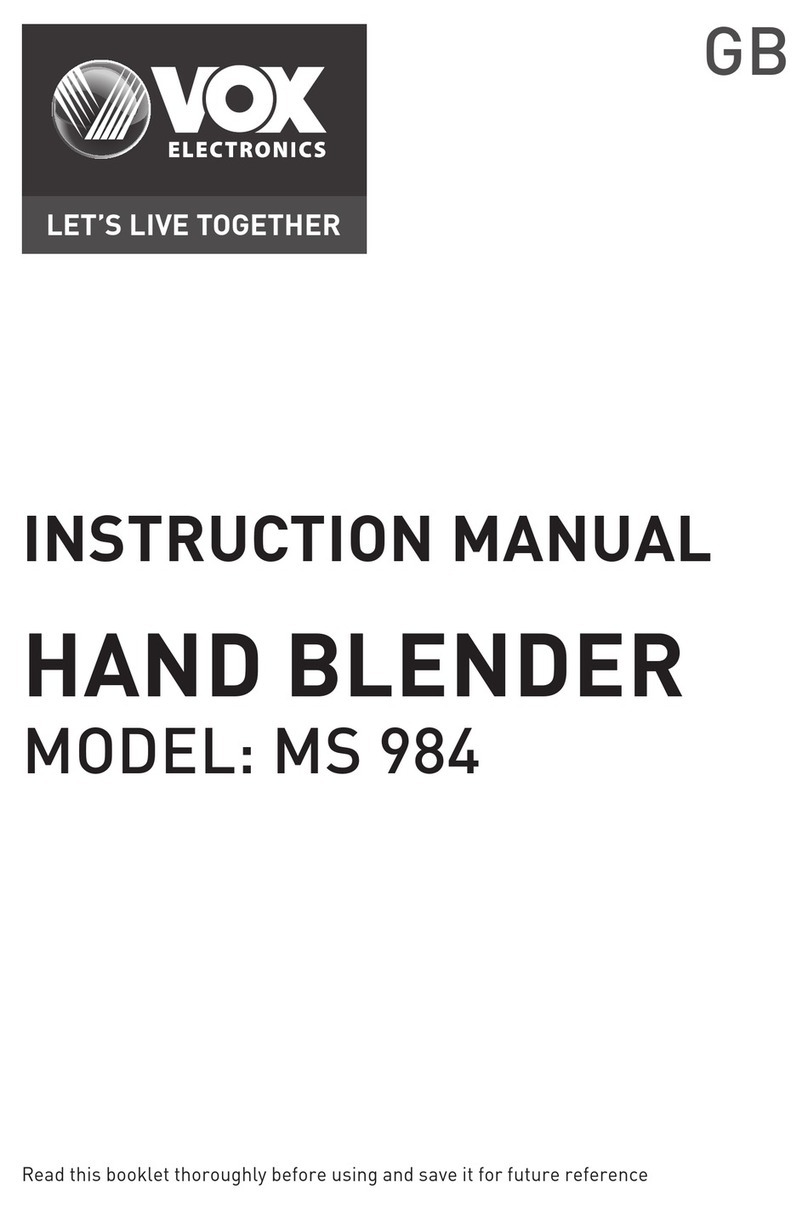 Vox MS 984 instruction manual