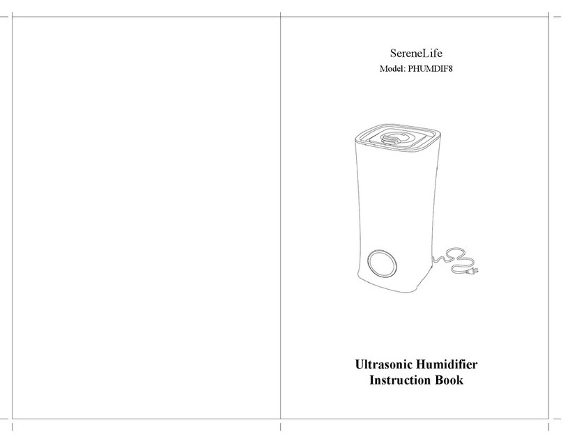 Pyle SereneLife PHUMDIF8 User manual