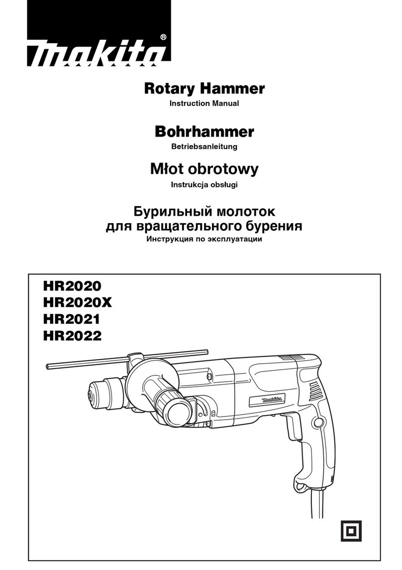 Makita HR2020 instruction manual