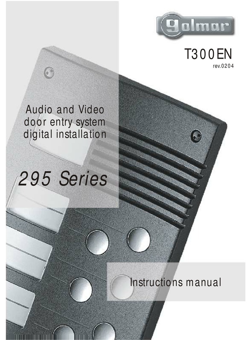 galmar 295 series User manual