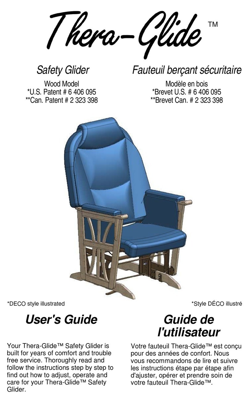 thera-Glide w-2112-20-02 user guide
