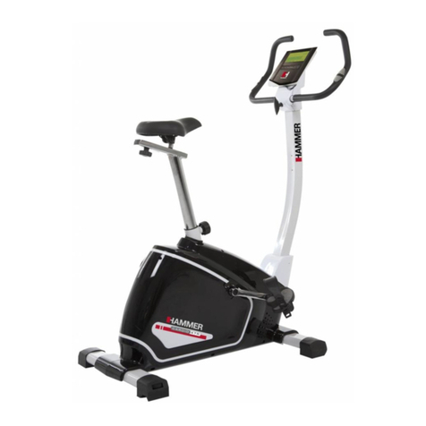 Hammer 4852 ergometer cardio xtr User manual Hammer 4852 ergometer cardio xtr User manual