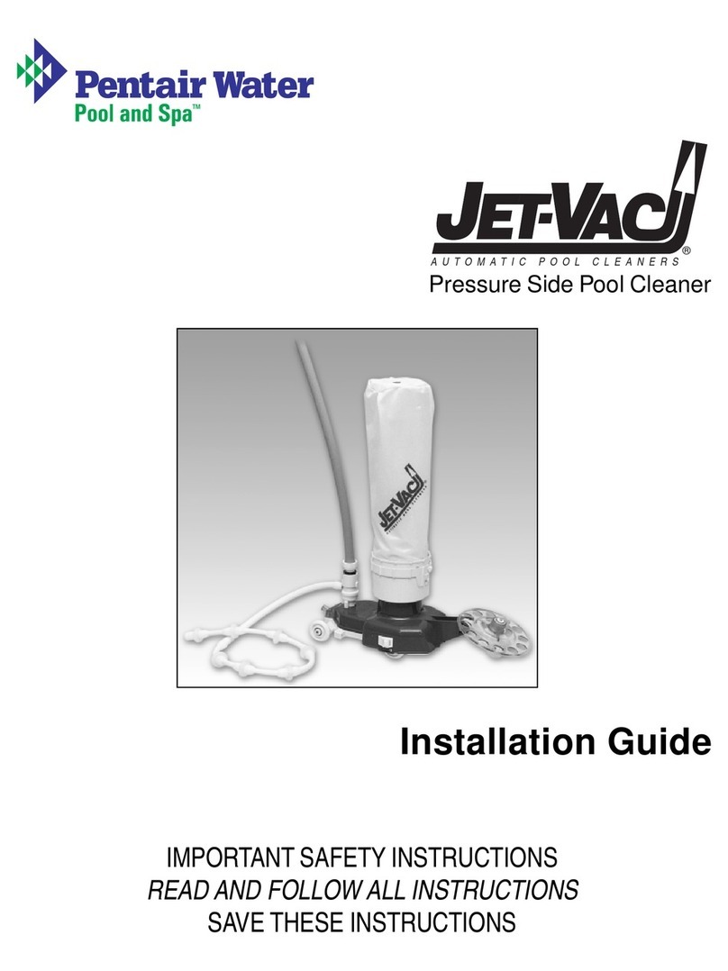 Pentair Jet-Vac installation guide