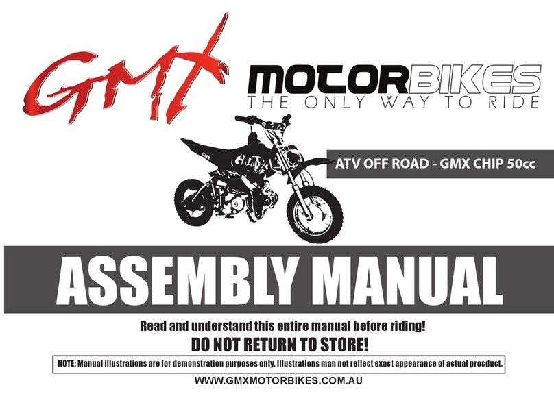 GMX CHIP 50cc User manual