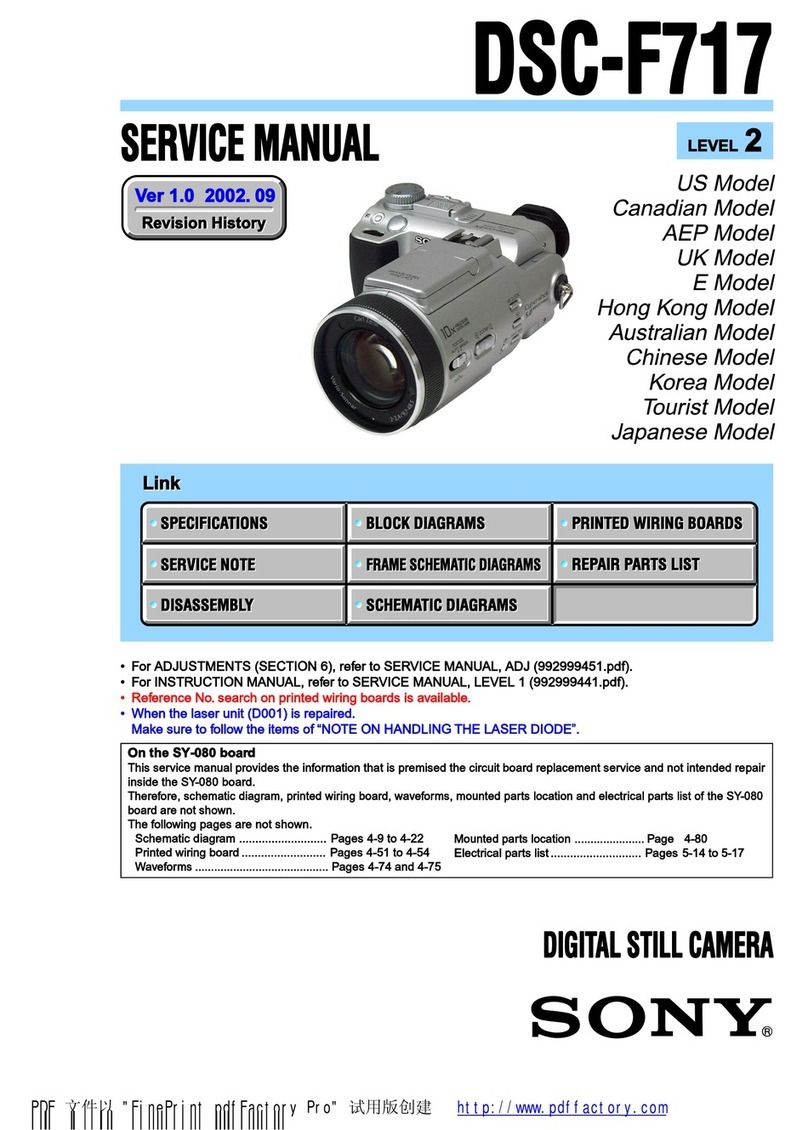 Sony CYBER-SHOT DSC-F717 User manual