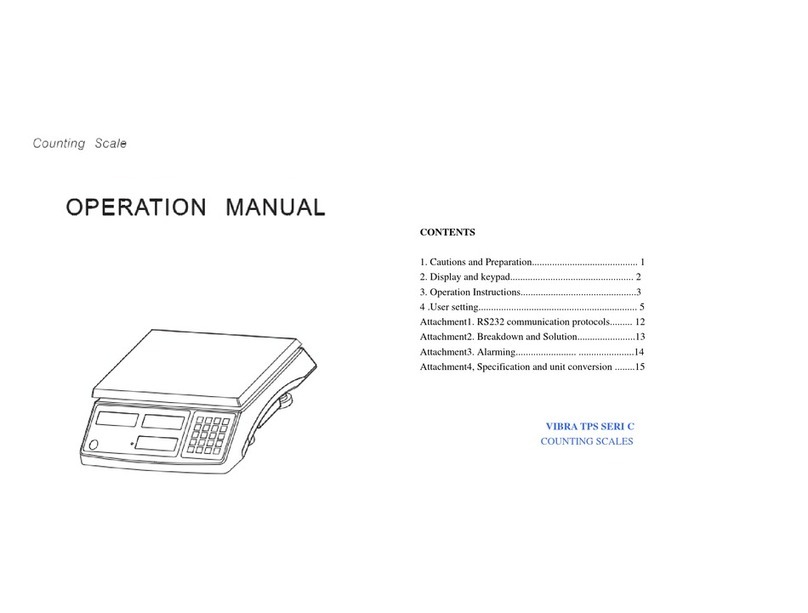 Vibra TPS SERIES Operation manual