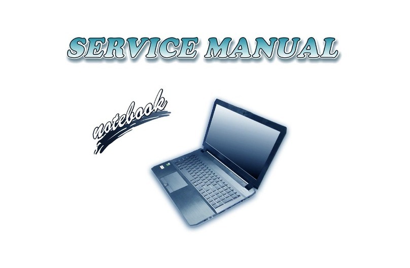 Clevo P640RF Series User manual