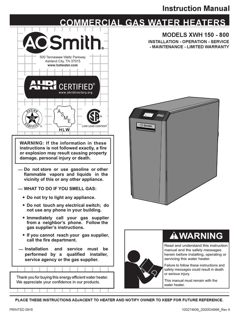 Smith XWH 150 instruction manual