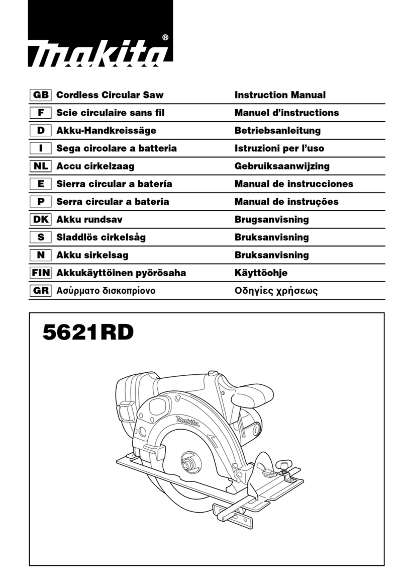 Makita 5621RD User manual Makita 5621RD User manual