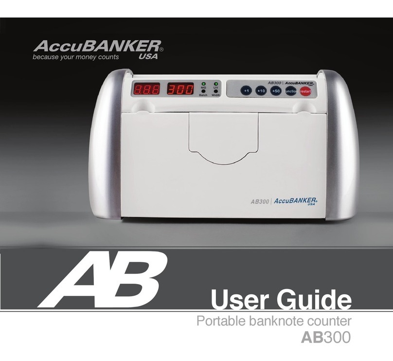 AccuBANKER AB300 user guide
