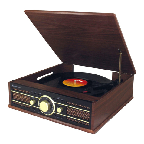 SOUNDMASTER PL550BR manual