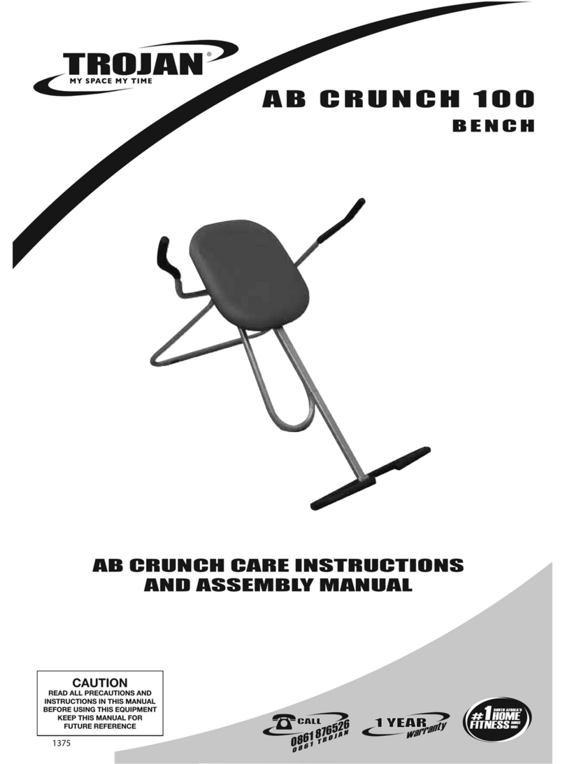 Trojan AB CRUNCH 100 Installation guide