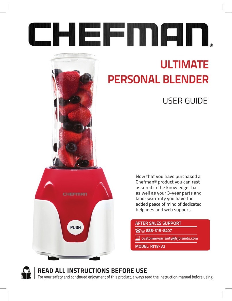 Chefman RJ18-V2 User manual