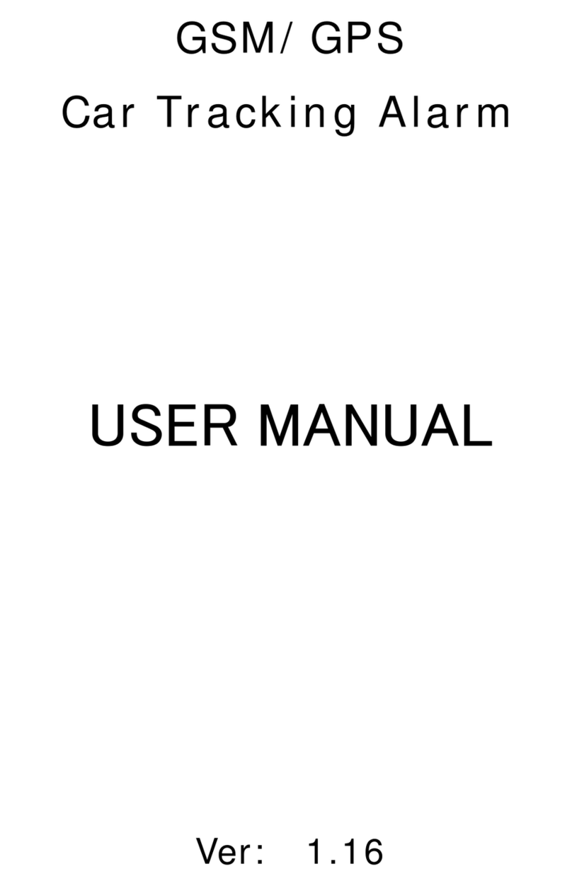 SKYMICROWAVE Car Tracking Alarm user manual