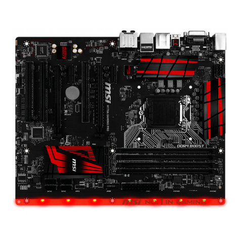 MSI B150A GAMING PRO User manual MSI B150A GAMING PRO User manual