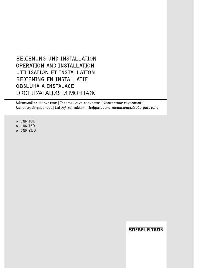 STIEBEL ELTRON cnr 100 User manual