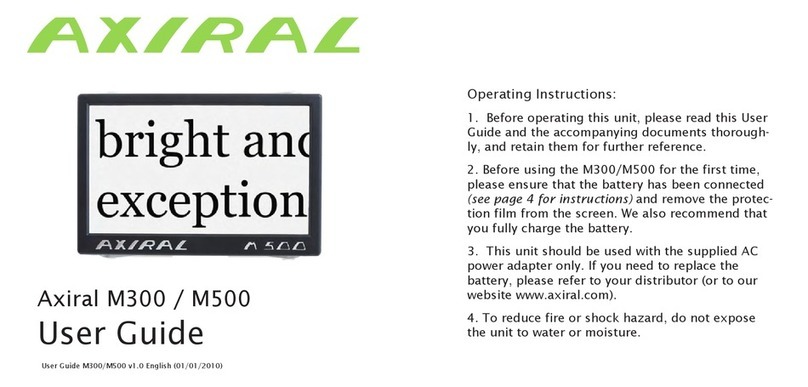 axiral m500 user guide
