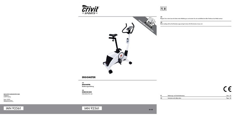 Crivit 92561t Instructions for use