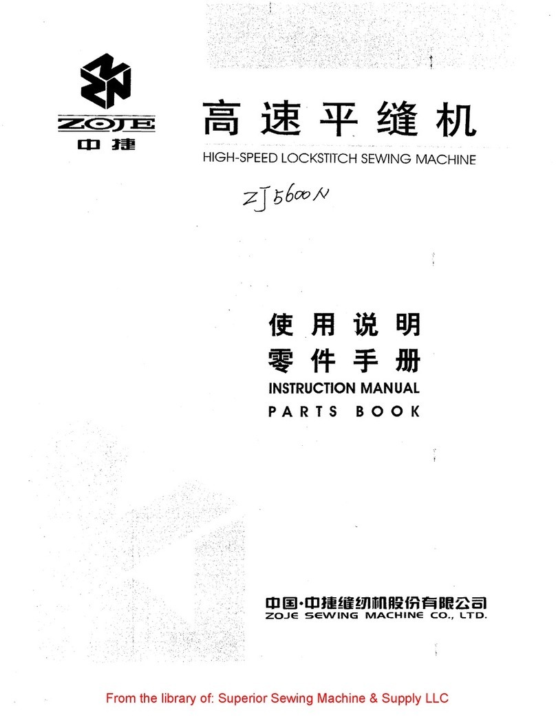 ZOJE ZJ5600N instruction manual