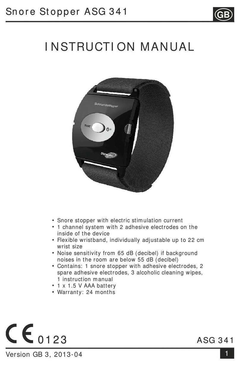 Dittmann ASG 341 instruction manual