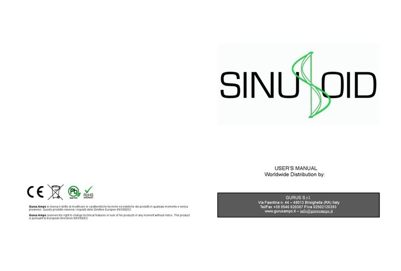 Gurus SINUSOID user manual