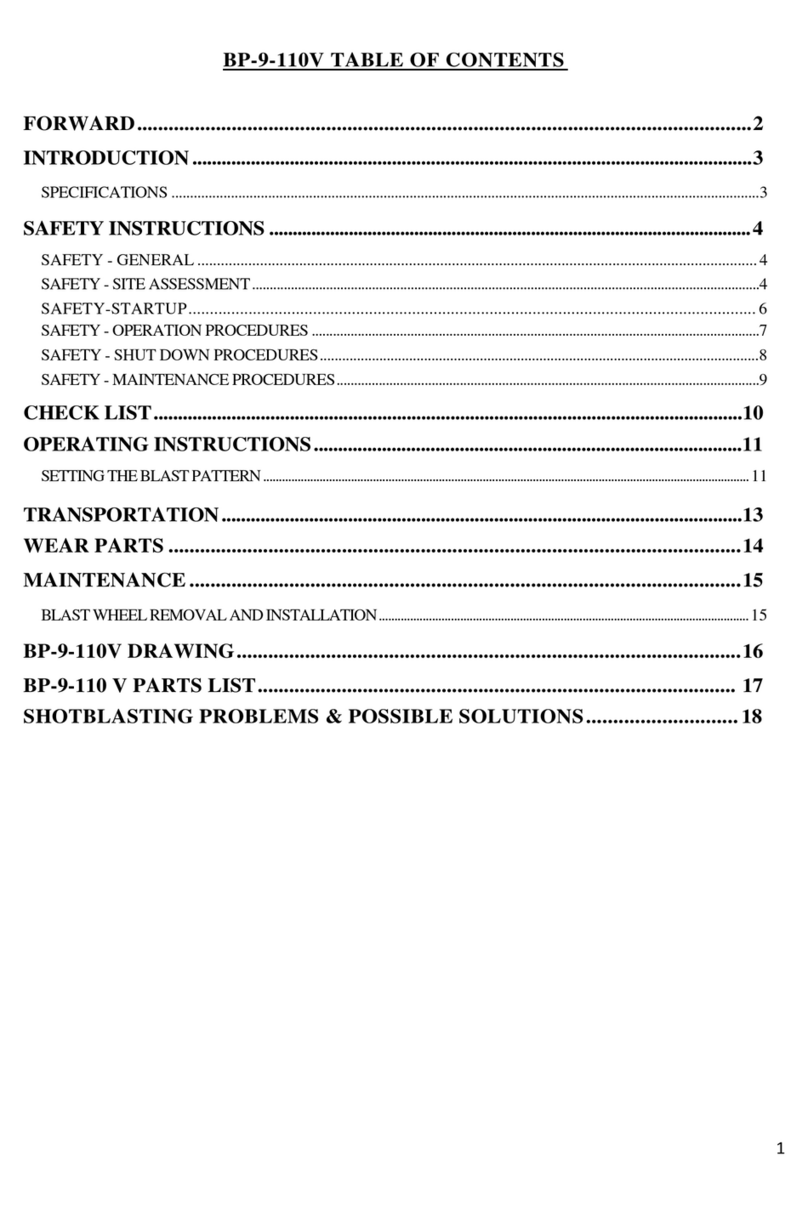 BlastPro BP-9-110v owner's manual