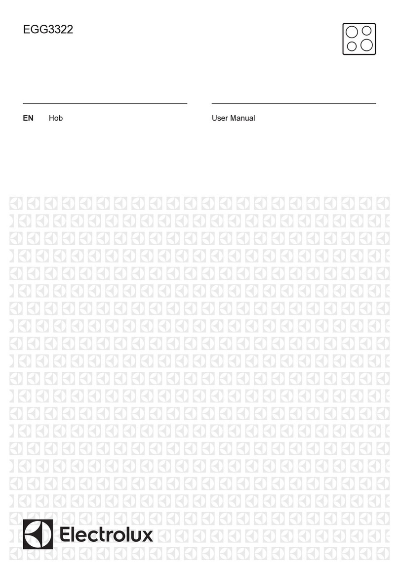 Electrolux EGG3322NOX user manual