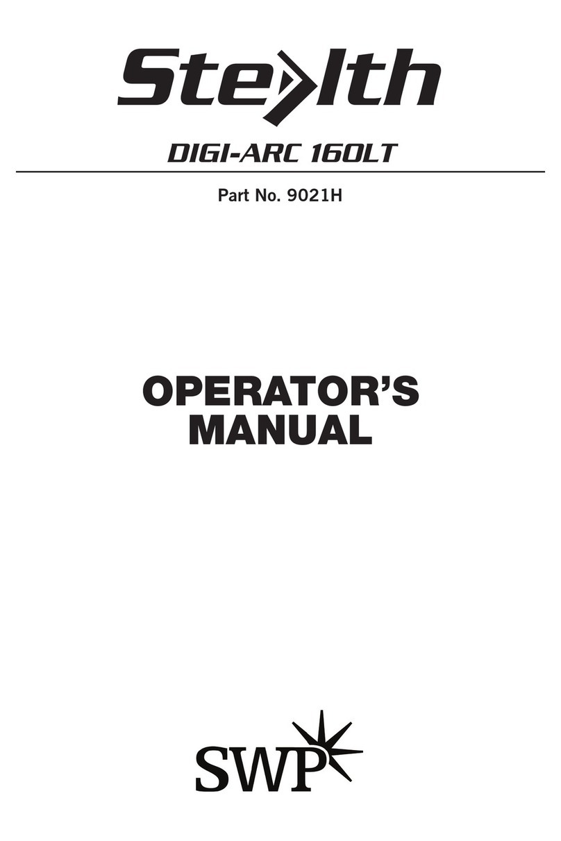 Stealth Digi-Arc 160LT Operator's manual