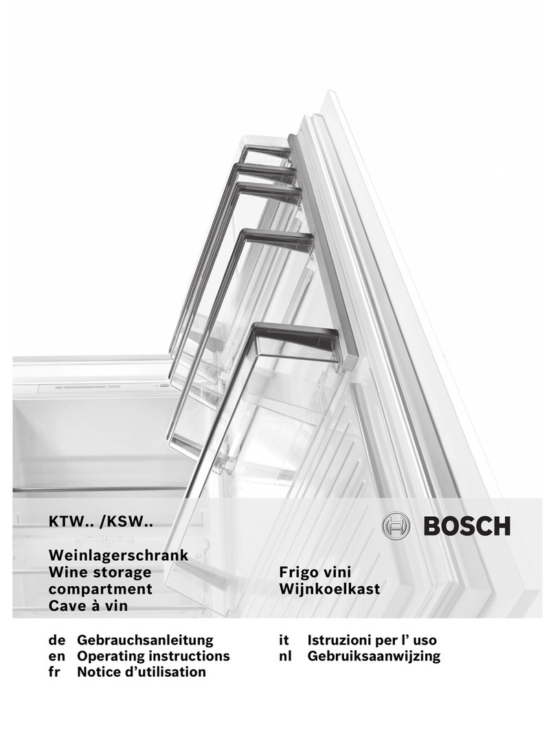 Bosch KTW.. User manual