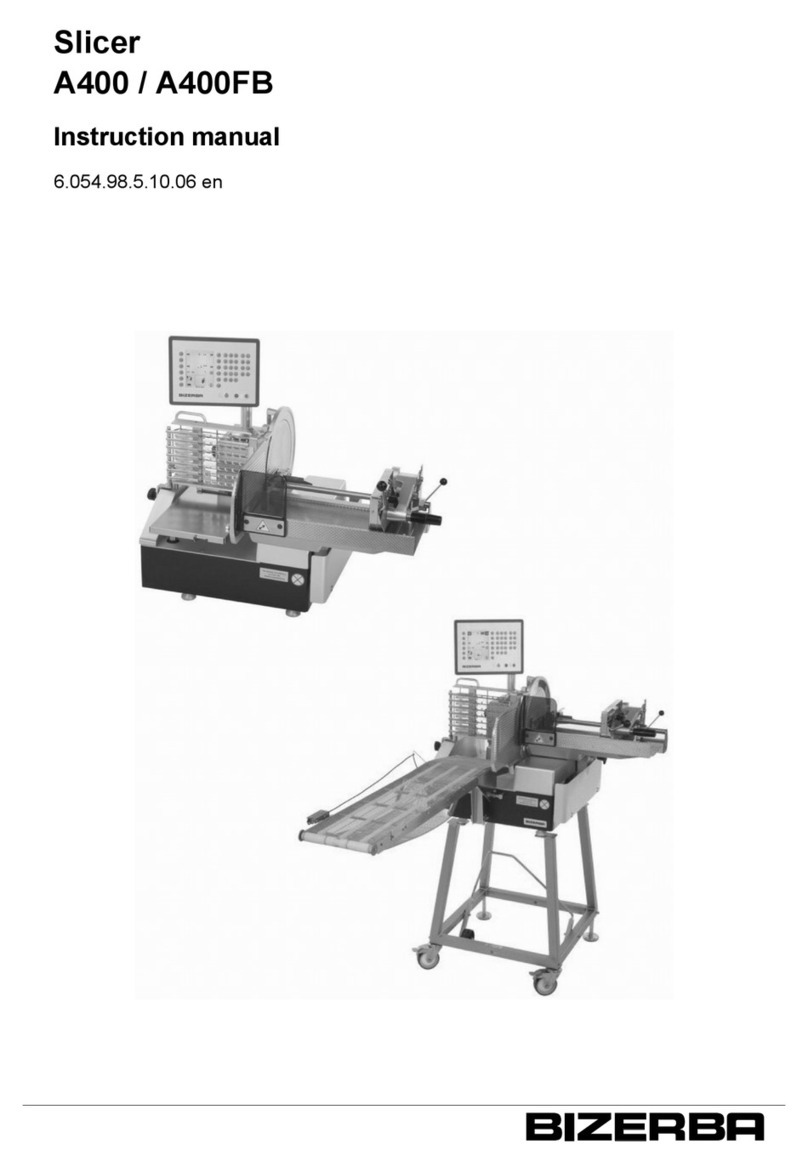 Bizerba A400 User manual