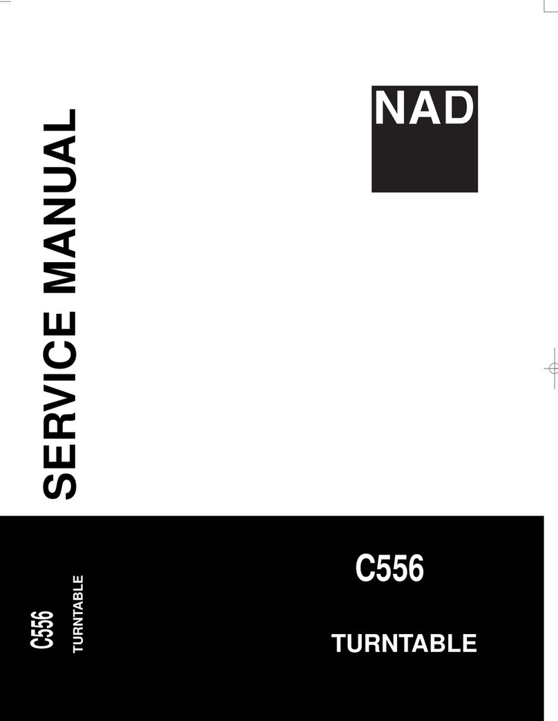 NAD C 556 Service manual