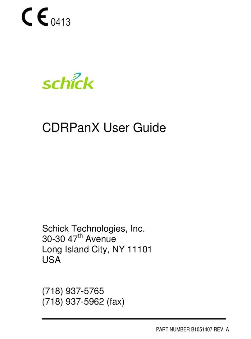 Schick CDRPanX user guide