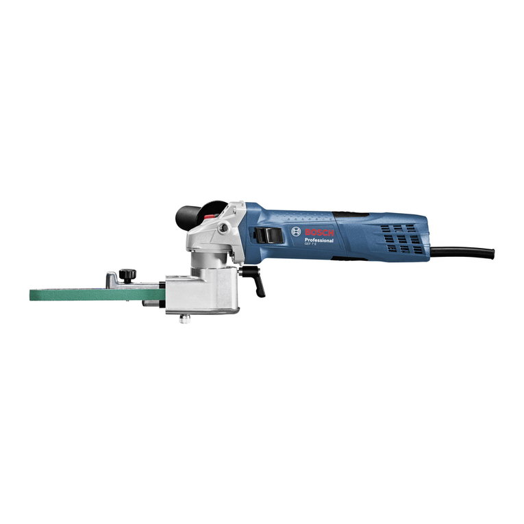 Bosch GEF 7 E Professional User manual