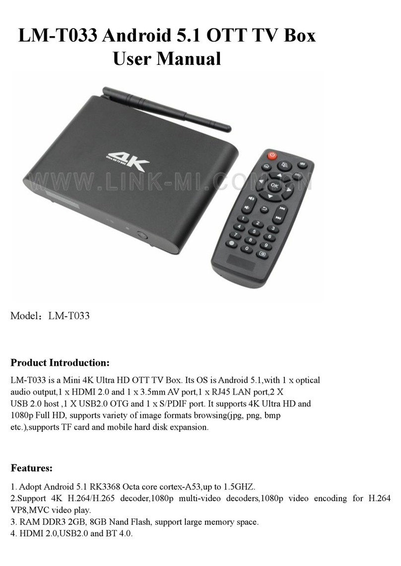 LINK-MI LM-T033 User manual