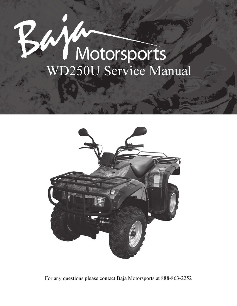 Baja WD250U Service manual