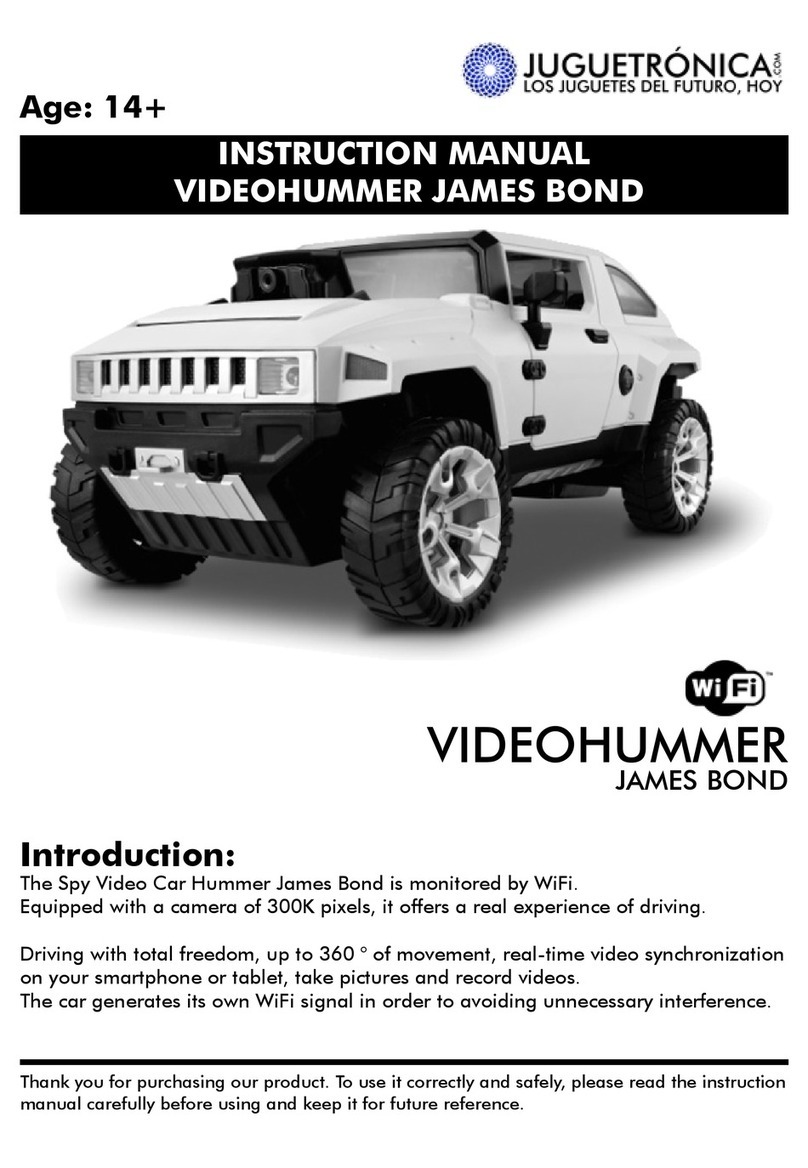 Juguetronica VIDEOHUMMER JAMES BOND instruction manual