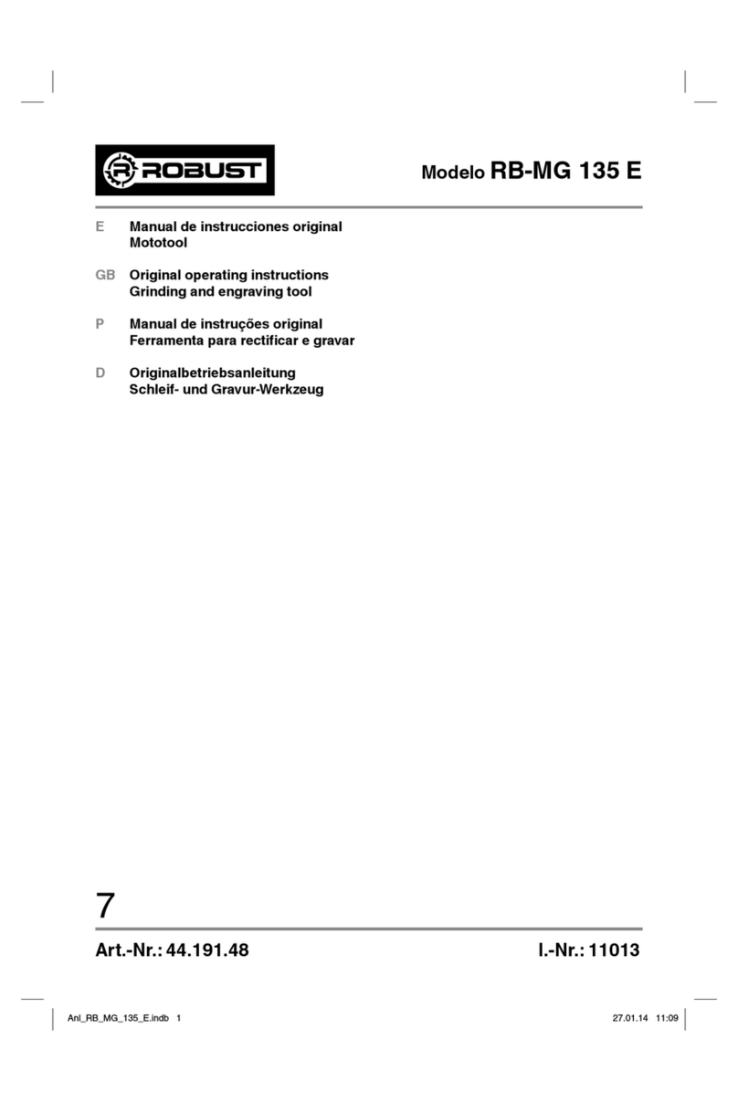 Robust RB-MG 135 E Original operating instructions