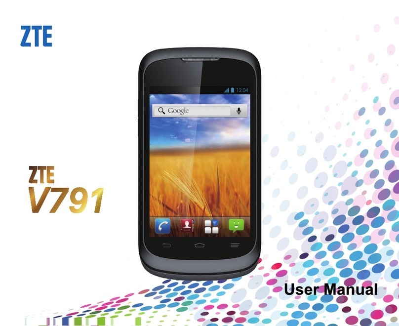 Zte v791 user manual
