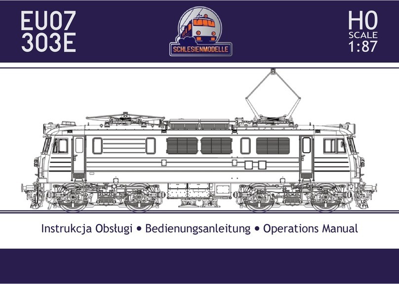 Schlesienmodelle EU07 303E Operation manual Schlesienmodelle EU07 303E Operation manual