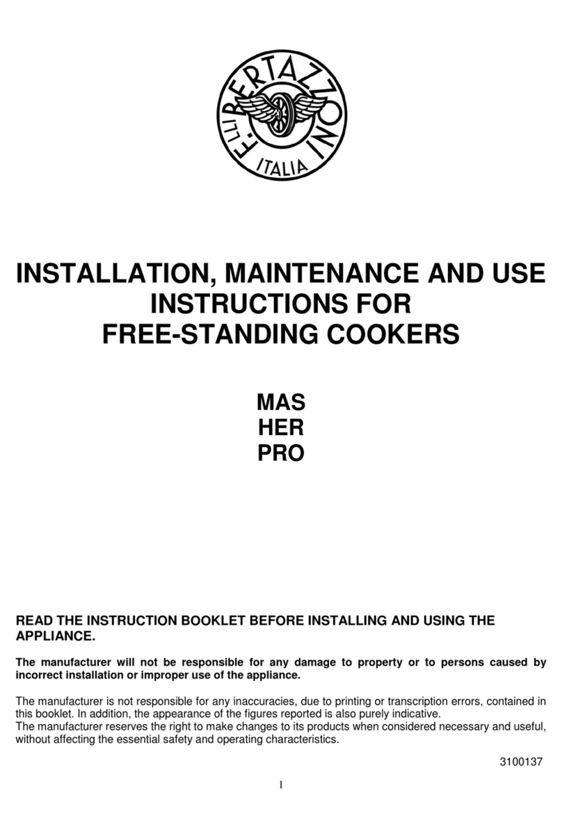 Bertazzoni mas series User guide