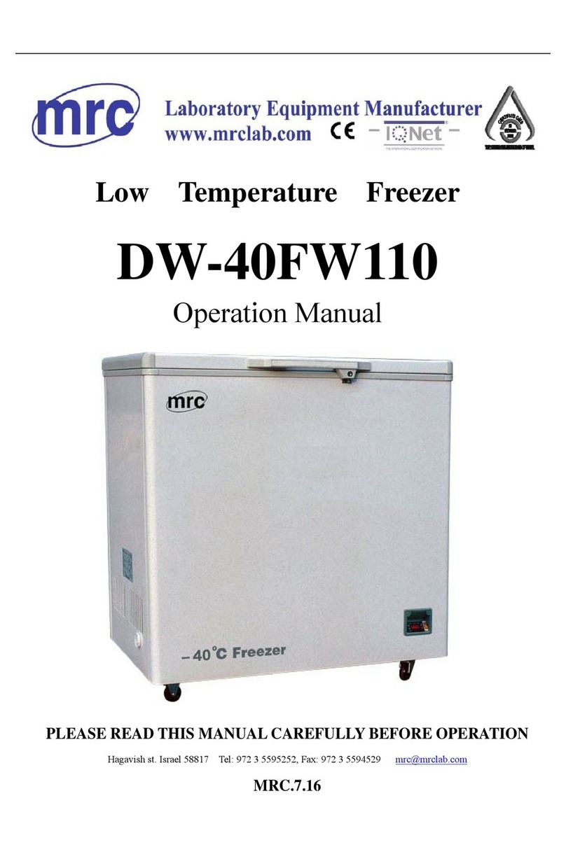 MRC DW-40FW110 Operation manual