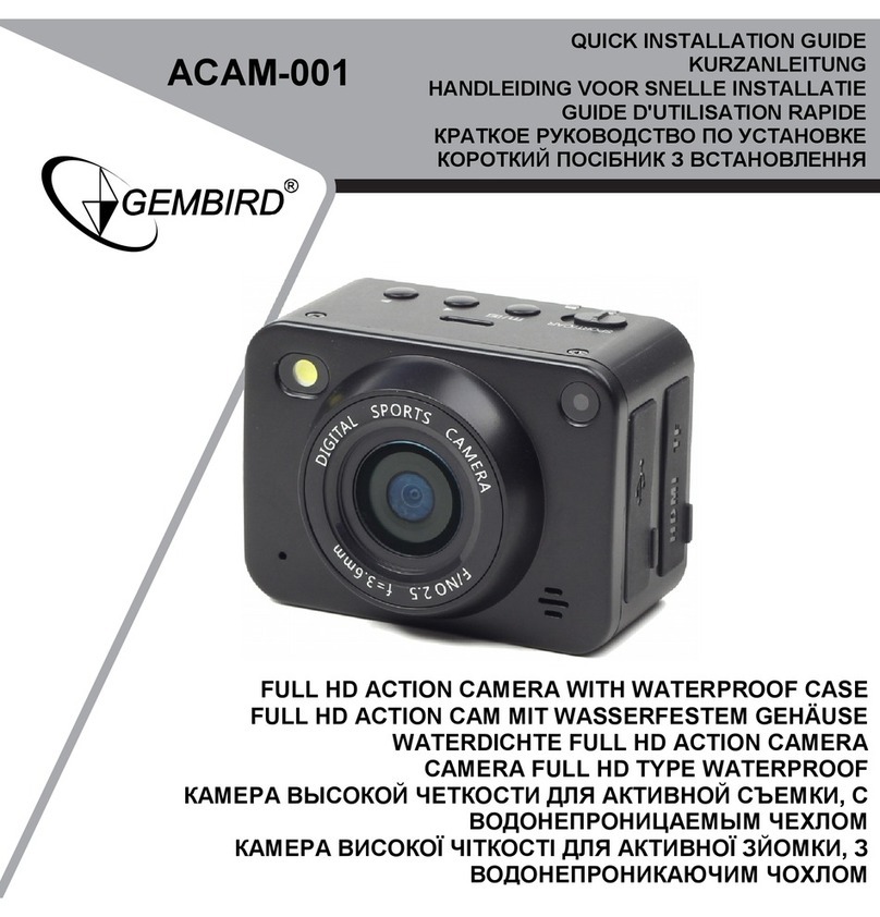 Gembird ACAM-001 Quick installation guide