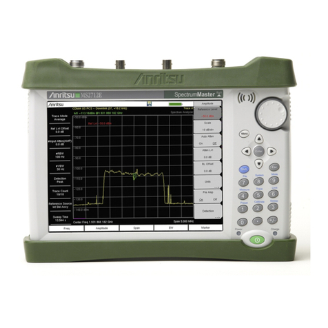 Anritsu Spectrum Master MS2712E user guide