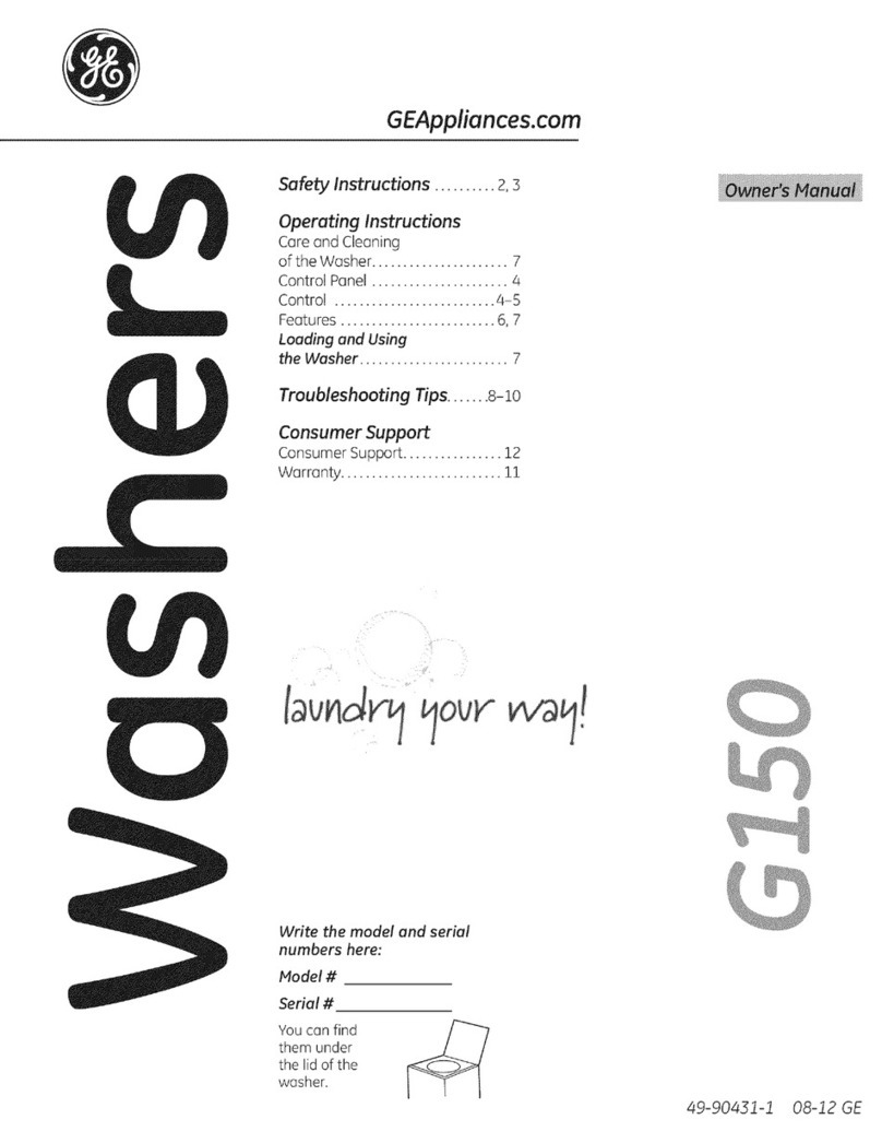 GEAppliances 1310382L owner's manual