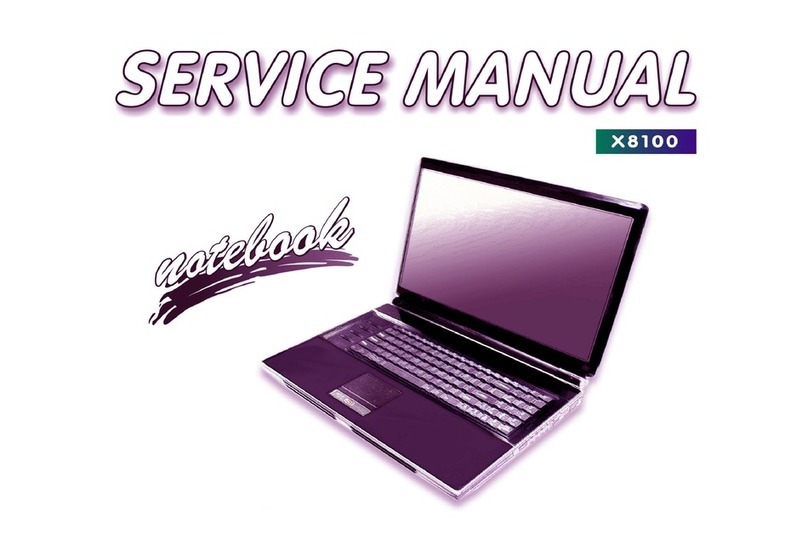 Clevo X8100 User manual Clevo X8100 User manual