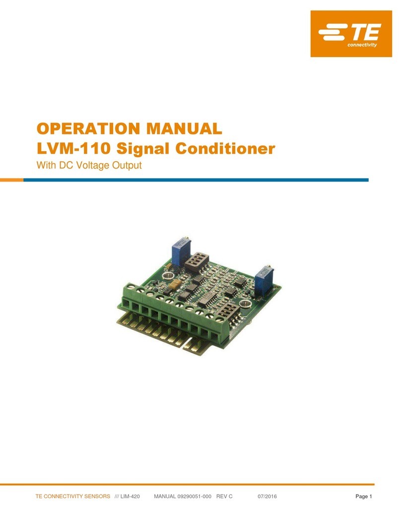 TE LVM-110 Operation manual