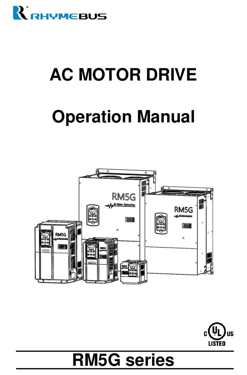 Rhymebus RM5G Operation manual